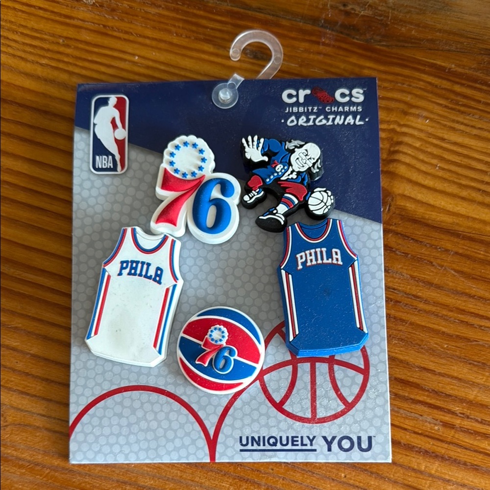 CROCS Red and Blue Jewelry Accessories Set